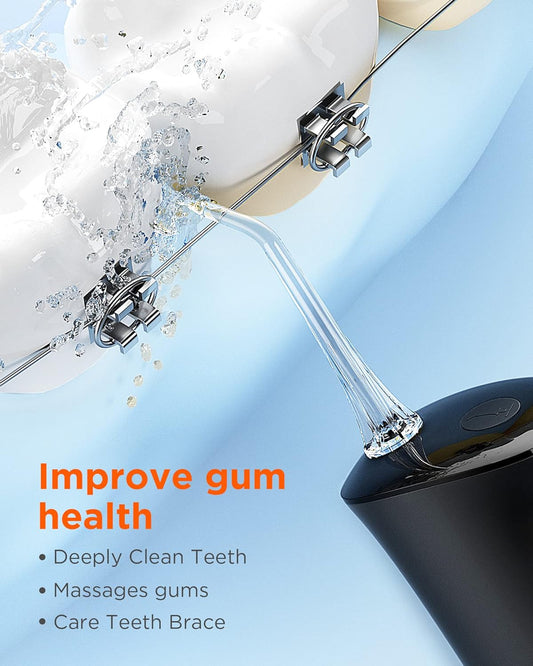 Bitvae C5/C6 Water Flosser Replacement Tips For Teeth Cleaning, Standard Water Dental Flosser Jet Tips, 4 Pieces