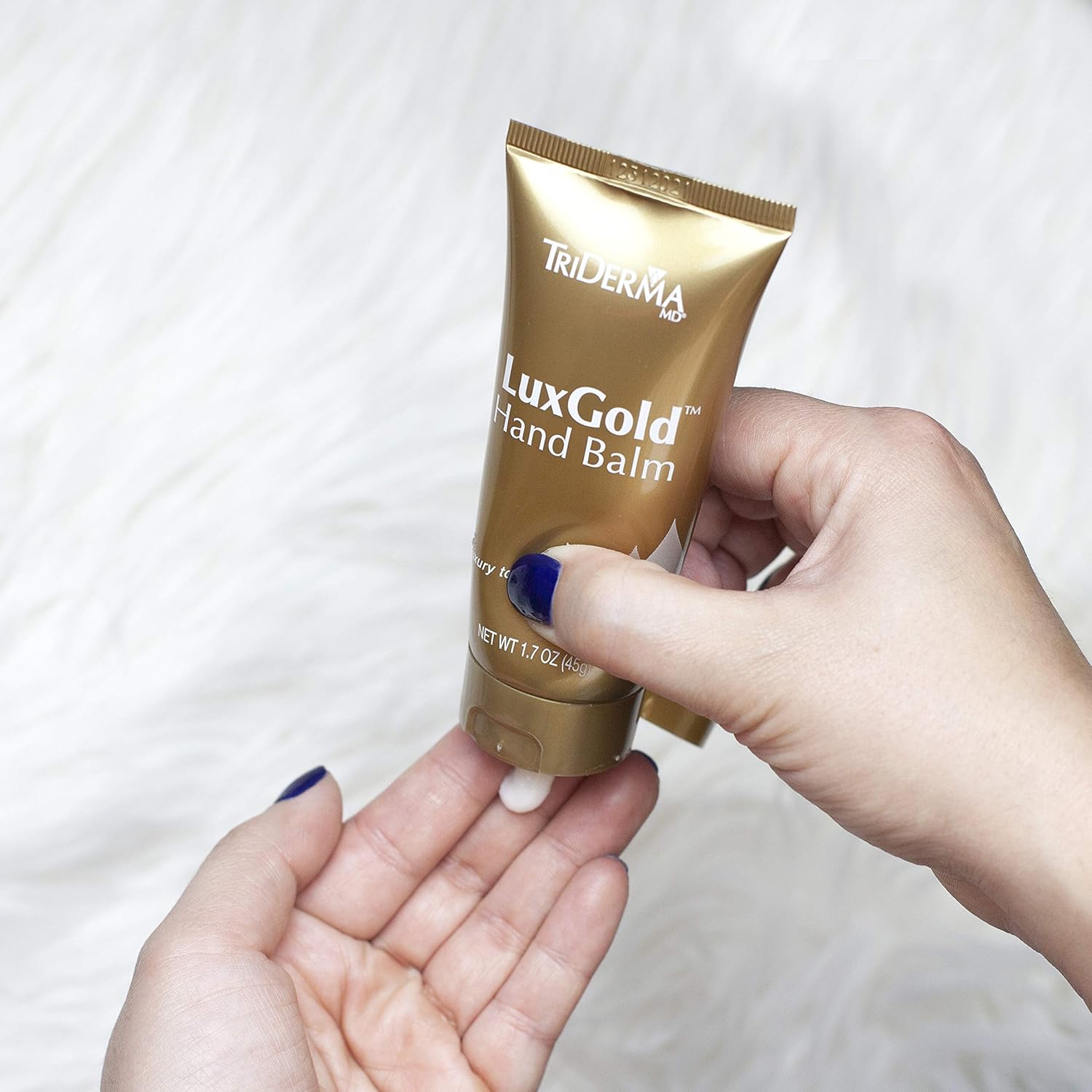 Triderma Luxgold Hand Balm Helps Moisturize Skin (1.7 Oz) : Beauty & Personal Care