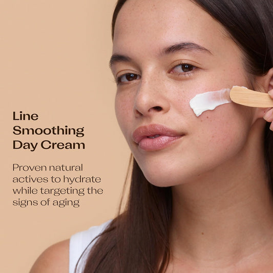 Trilogy Line Smoothing Day Cream, New Formula With Inst’Tight C, 2.0 Fl Oz