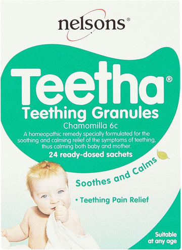 Nelsons Teetha Teething Granules 24 Sachets