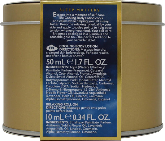 Feather & Down Sweet Dream Perfect Sleep Gift Set (50Ml Pillow Spray & 10Ml Relaxing Roll On) - With Lavender & Chamomile Essential Oils. Cruelty Free. Vegan Friendly. Natural Extracts