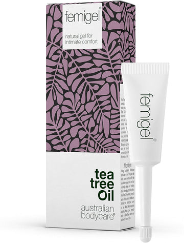 Australian Bodycare Femigel 5X7Ml | Vaginal Dryness Moisturiser Treatment | Vaginal Gel For Itching Relief With Tea Tree Oil | Feminine Intimate Care | Vaginal Lubricant For Menopause & Odour | Vegan