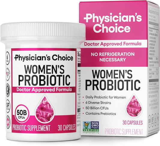 Physician'S Choice Feminine Power Duo Bundle - Vaginal Probiotic + Womens Probiotic