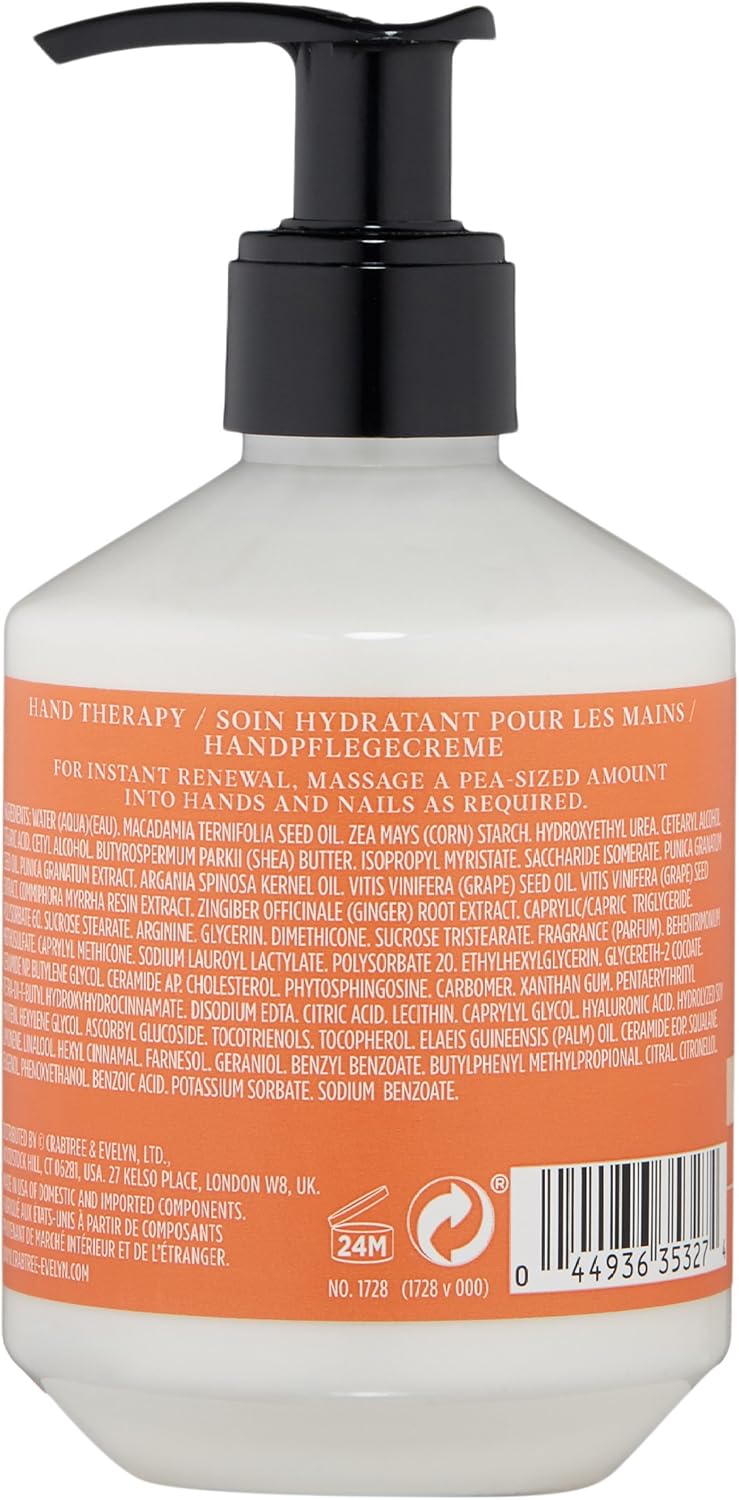 Crabtree & Evelyn Pomegranate Hand Therapy, 250 ml : Amazon.co.uk: Beauty