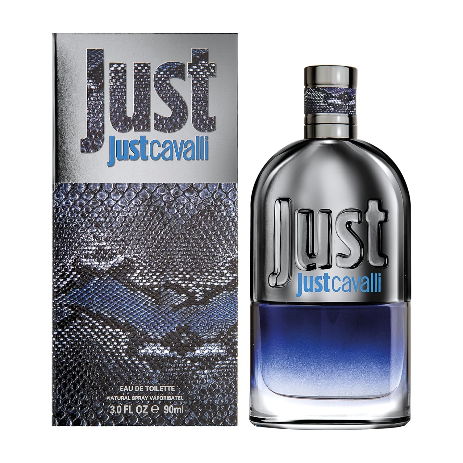Roberto Cavalli Just Cavalli Man New Eau De Toilette, 3 Fl Oz : Beauty & Personal Care