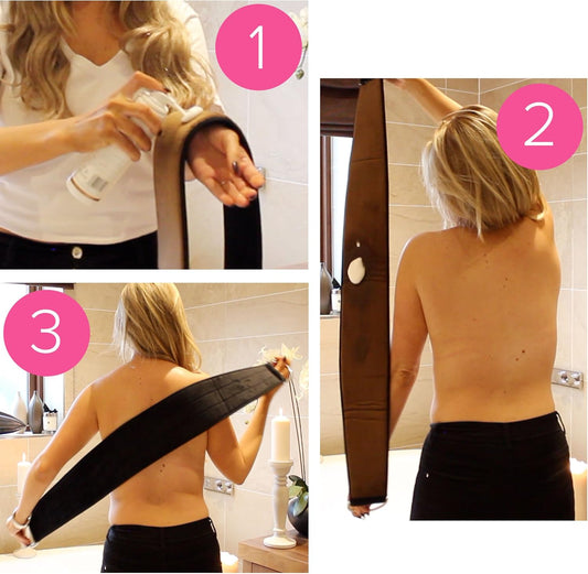 Back Tanner Nyk1 Back Tan Applicator - Fake Tan Your Back And Body, Streak Free Application For Tan Force, Lotions, Sunscreen, Creams, Spray, Mousse, Moisturiser, Instant Or Developing Tan