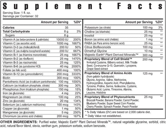 Youngevity Ultra Body Toddy™ - 100+ Nutrient Mega Multi-Vitamin Mineral Supplement For Men And Women - Enhanced Absorption - Phytonutrients - Amino Acids - 32 Fl Oz : Other Products : Health & Household