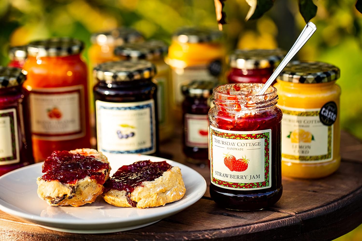 Thursday Cottage Spiced Cherry Jam with Cherry Brandy 112g : Amazon.co.uk: Grocery