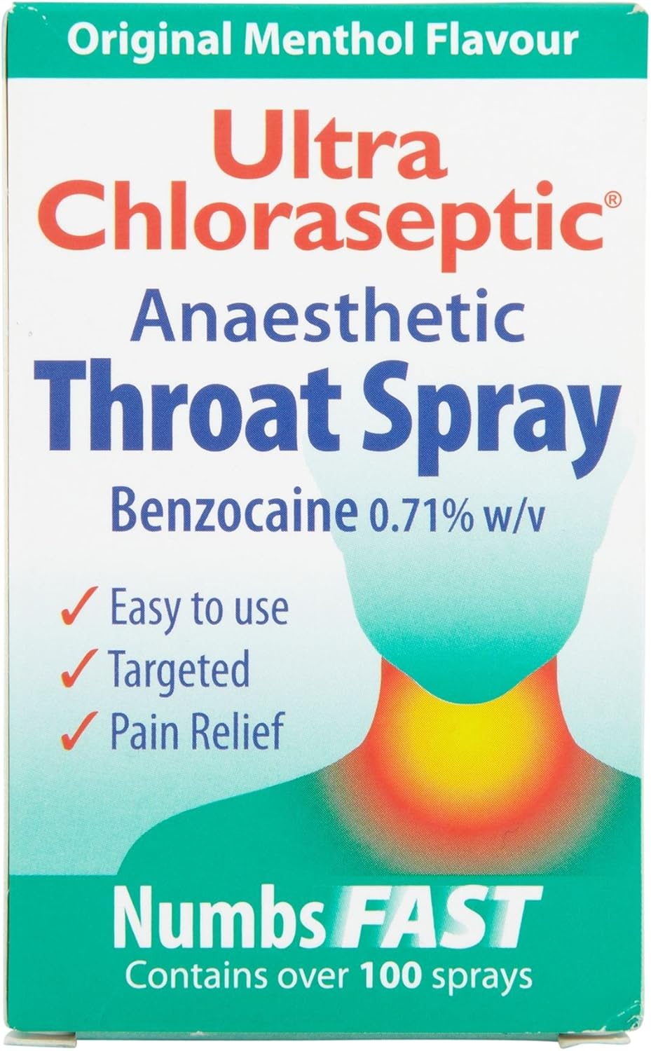 6 x Ultra Chloraseptic Throat Spray Menthol 15ml : Amazon.co.uk: Health & Personal Care