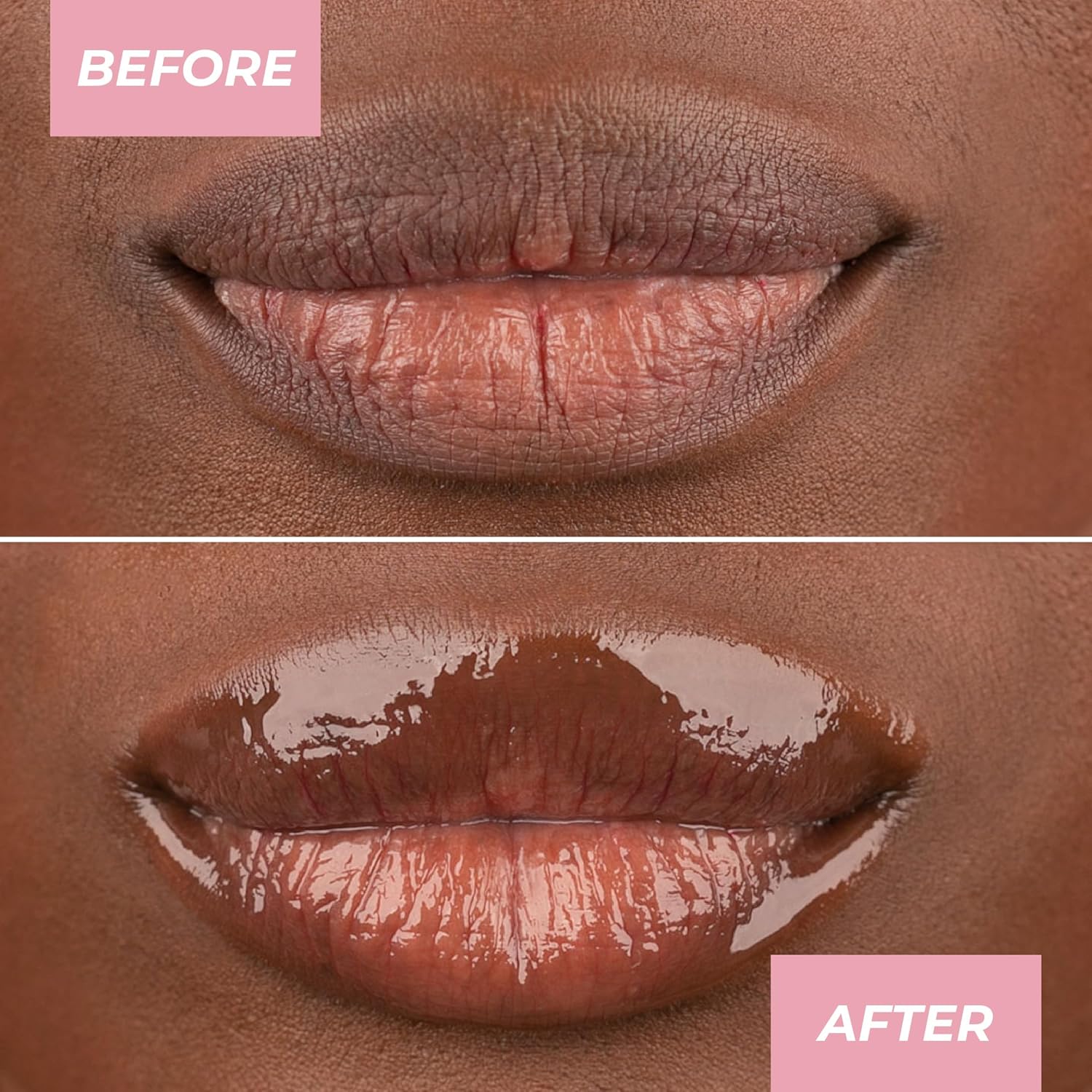 Mcobeauty 2-In-1 Glow & Treat Lip Oil, Chocolate, High-Shine, Hydrating, Lightweight, Vitamins And Botanical Extracts, Vegan, Cruelty Free Cosmetics : Beauty & Personal Care