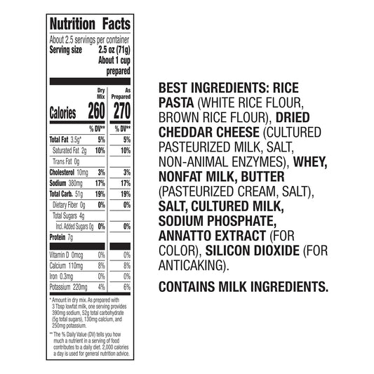 Annie'S Gluten Free Macaroni And Cheese, Rice Pasta And Cheddar, 6 Oz