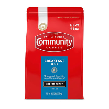 Community Coffee Breakfast Blend Medium Roast Ground Bag