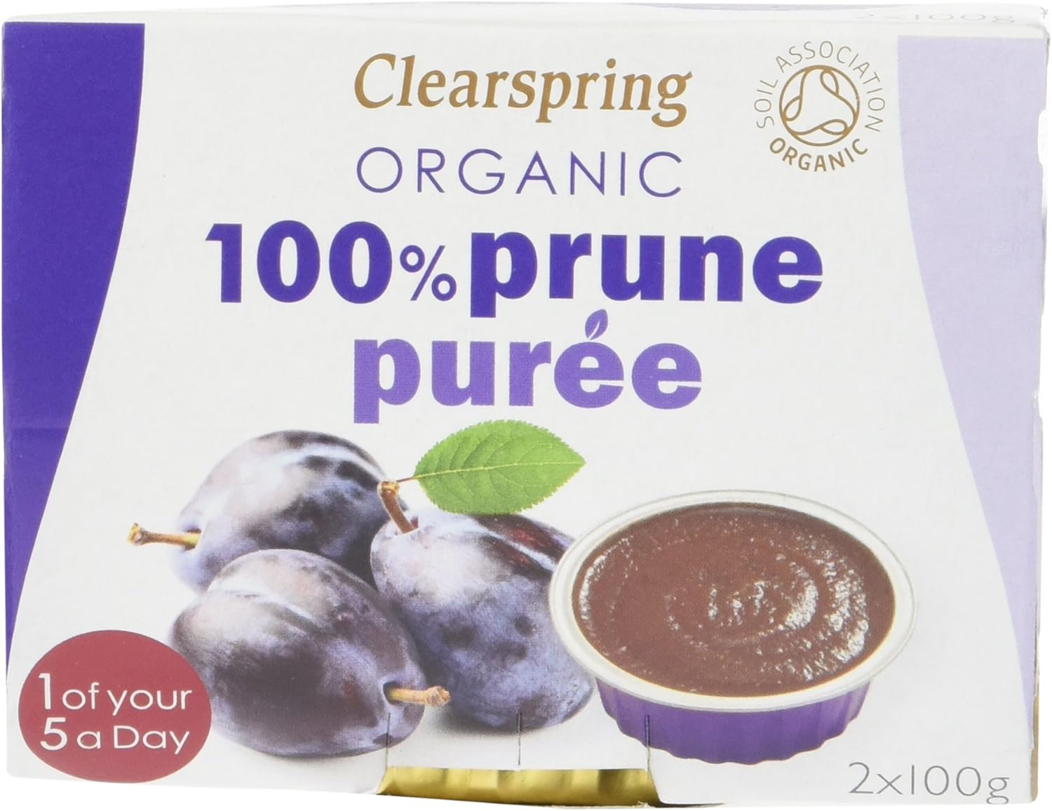 Clearspring Organic Fruit Purée - 100% Prune : Amazon.co.uk: Grocery