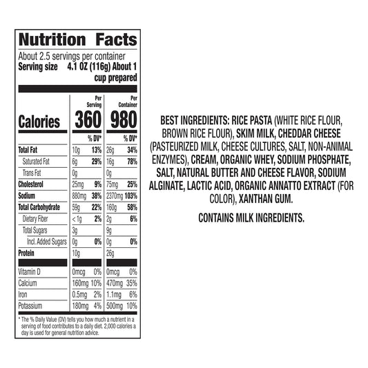 Annie'S Homegrown Gluten Free Creamy Deluxe Rice Pasta Dinner, 11 Ounce Boxes