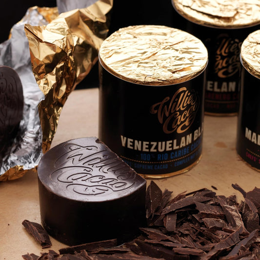 Willie'S Cacao - 100% Cacao - Madagascan Black 100% Sambirano Cacao - 180G- Summer Fruit Notes - For Cooking, Baking, Drinks - Vegan & No Added Sugar