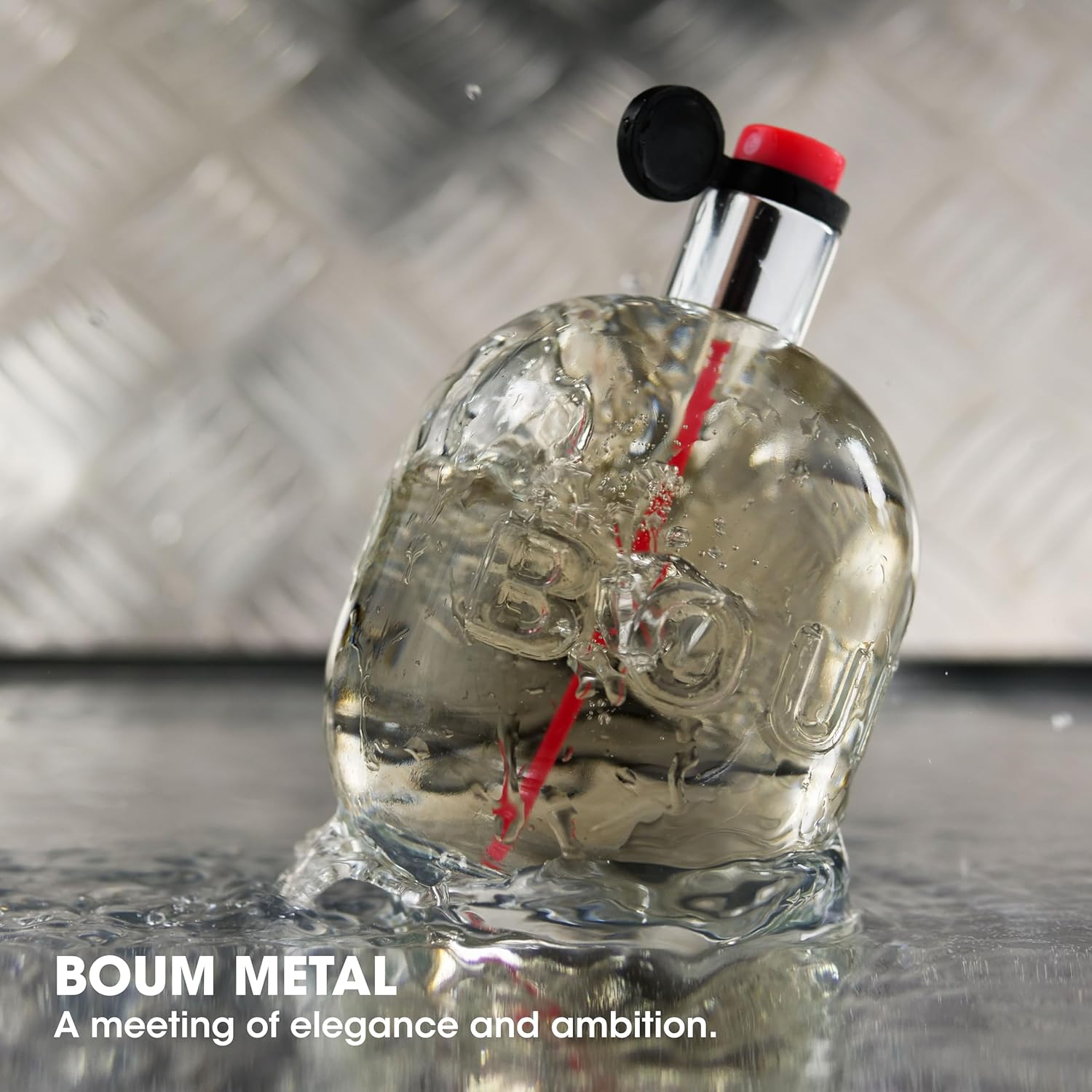 Jeanne Arthes - Boum Metal Eau De Toilette - Spray Perfume For Men - Woody Scent - Notes Of Pink Pepper, Violet - Made In France - 3.38 Fl.Oz : Beauty & Personal Care