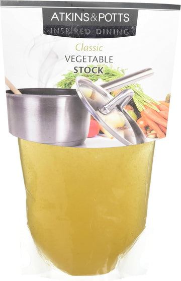 Atkins & Potts Vegetable Stock , Pack Of 3