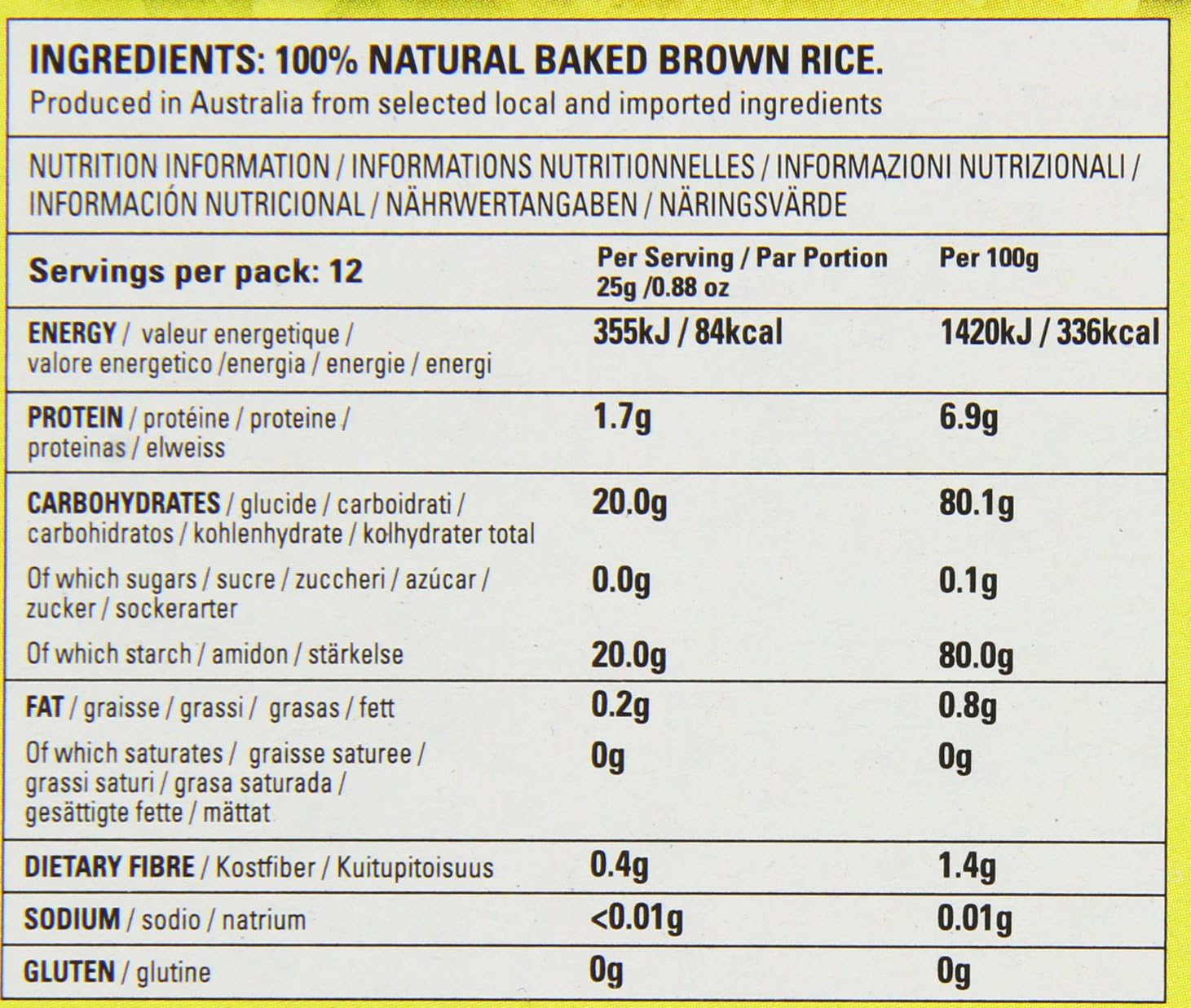 Orgran Free From All Purpose Rice Crumbs 300 G (Pack Of 8)