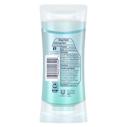 Degree Advanced Antiperspirant Deodorant 72-Hour Sweat & Odor Protection White Flowers & Lychee Antiperspirant for Women with MotionSense Technology 2.6 oz