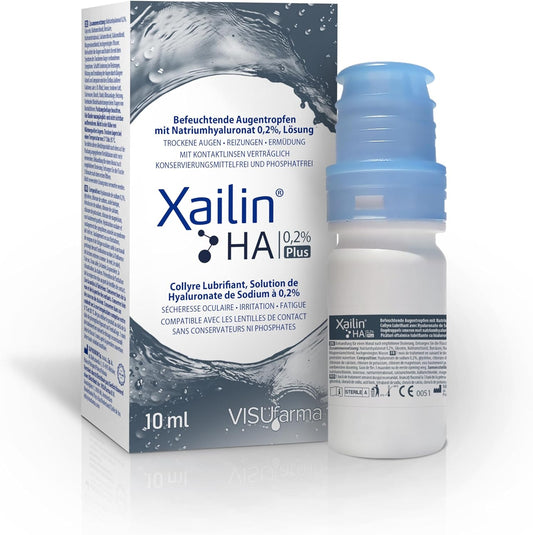 Xailin Plus 0.2% Eye Drops 10 Millilitres X1 Pack