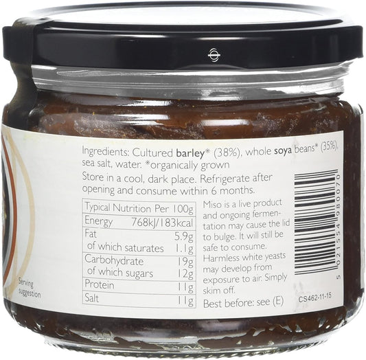 Clearspring Onozaki Organic Barley Miso 300 G (Pack Of 2)