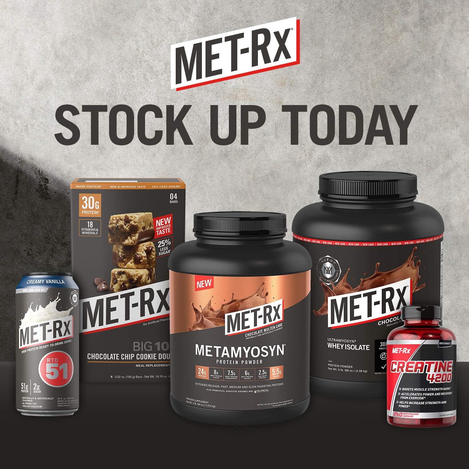 MET-Rx Protein Plus Bar, Great as Healthy Meal Replacement, Snack, and Help Support Energy, Gluten Free, Peanut Butter Cup, With Vitamin A, Vitamin C, and Zinc to Support Immune Health, 85 g,9 Count : Health & Household