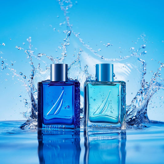 Nautica Oceans Deodorizing Body Spray, Non-Drying, Alcohol-Free, Vegan Formula, Fresh Citrus Scent, 6.0oz