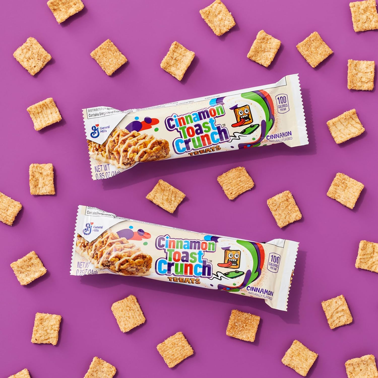 Cinnamon Toast Crunch Breakfast Cereal Treat Bars, Snack Bars, 16 ct (Pack of 4) : Everything Else
