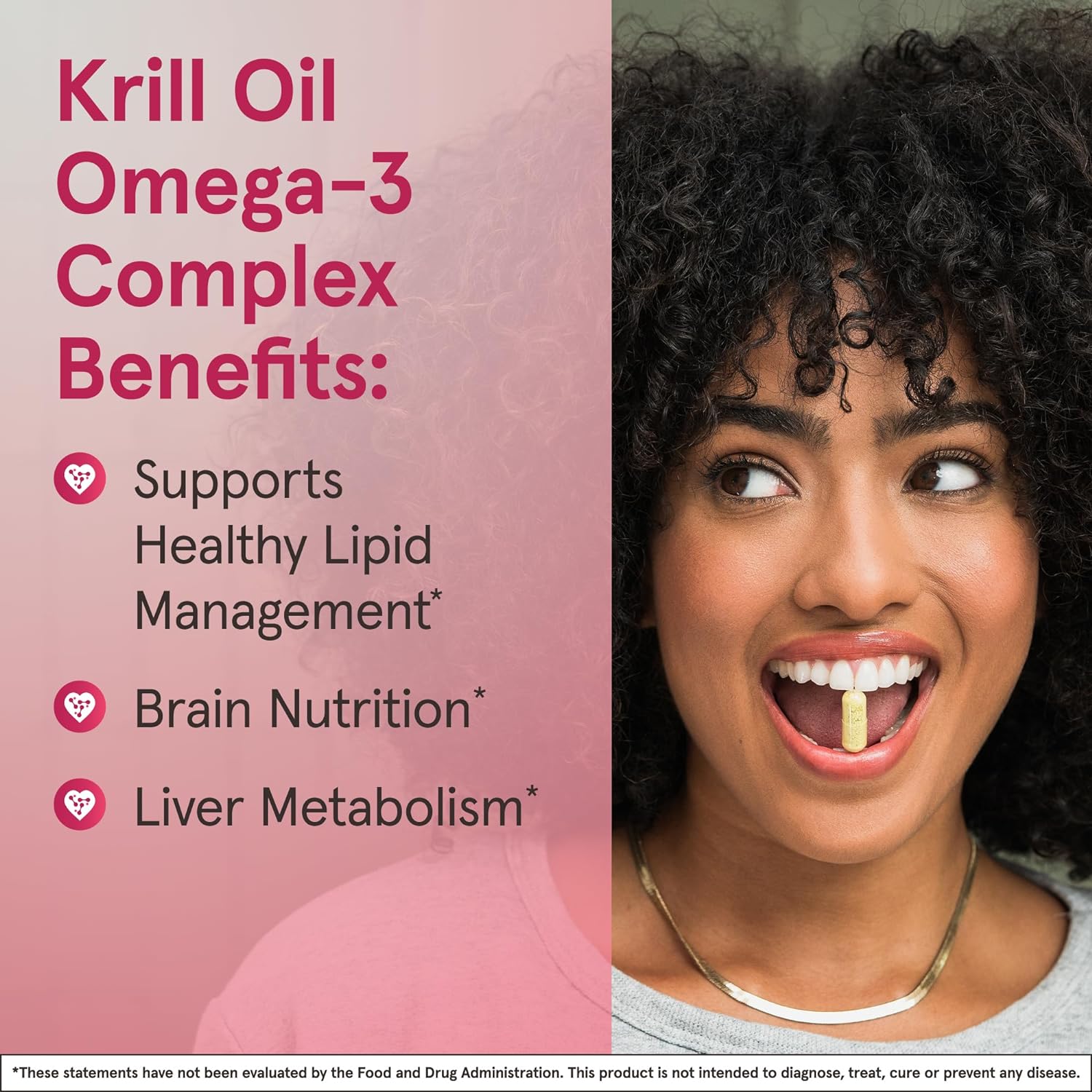 Jarrow Formulas Krill Oil - Phospholipid Omega-3 Complex with Astaxant