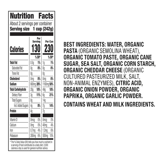 Annie'S Homegrown Canned Meal - Bernieo'S - 15 Oz