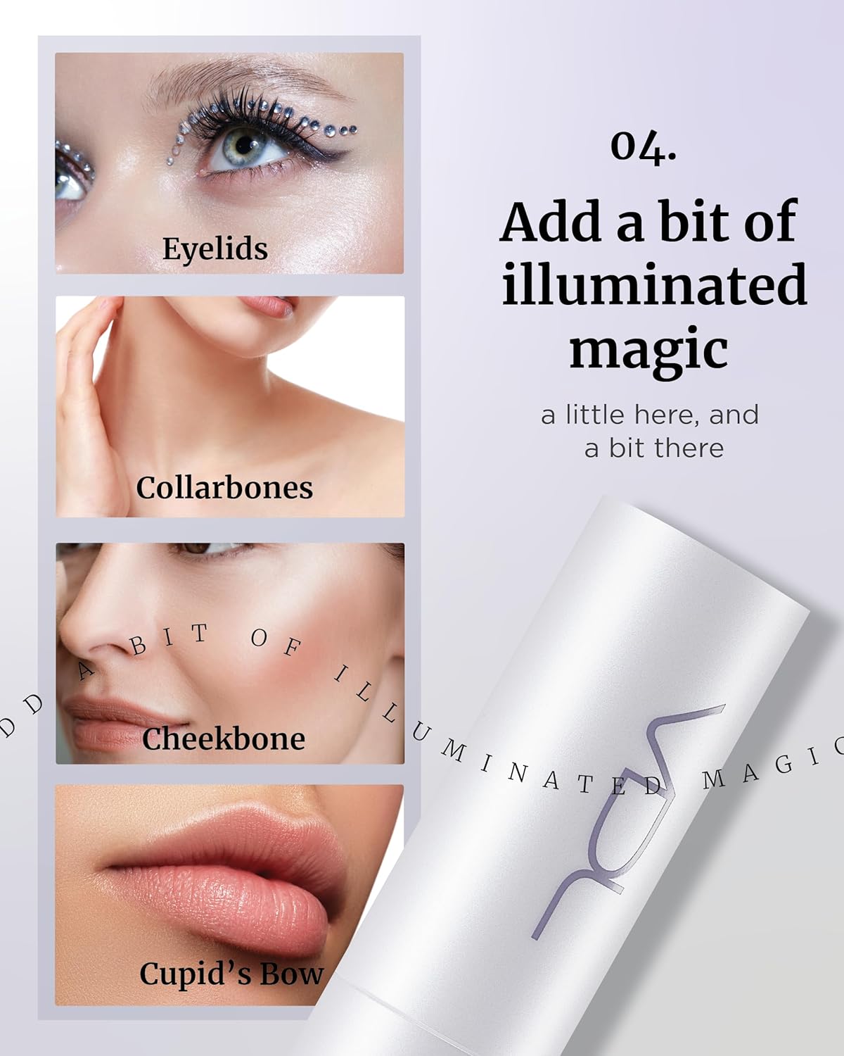 Valentines Day Gifts Vdl Lumilayer Glow Stick Balm - Highlighter For Radiant Complexion. Lit-From-Within Glow. Stick-Type Luminizing Balm (0.42 Oz) | Korean Makeup