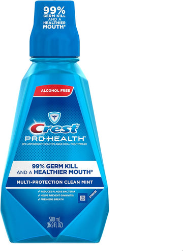 Crest Pro-Health Multi-Protection Clean Mint Mouthwash - 500 Ml