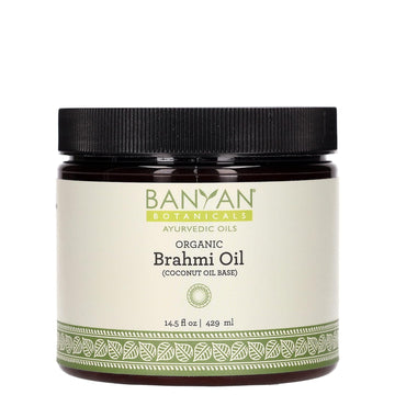 Banyan Botanicals Brahmi Oil With Coconut Base  Organic Massage Oil W
