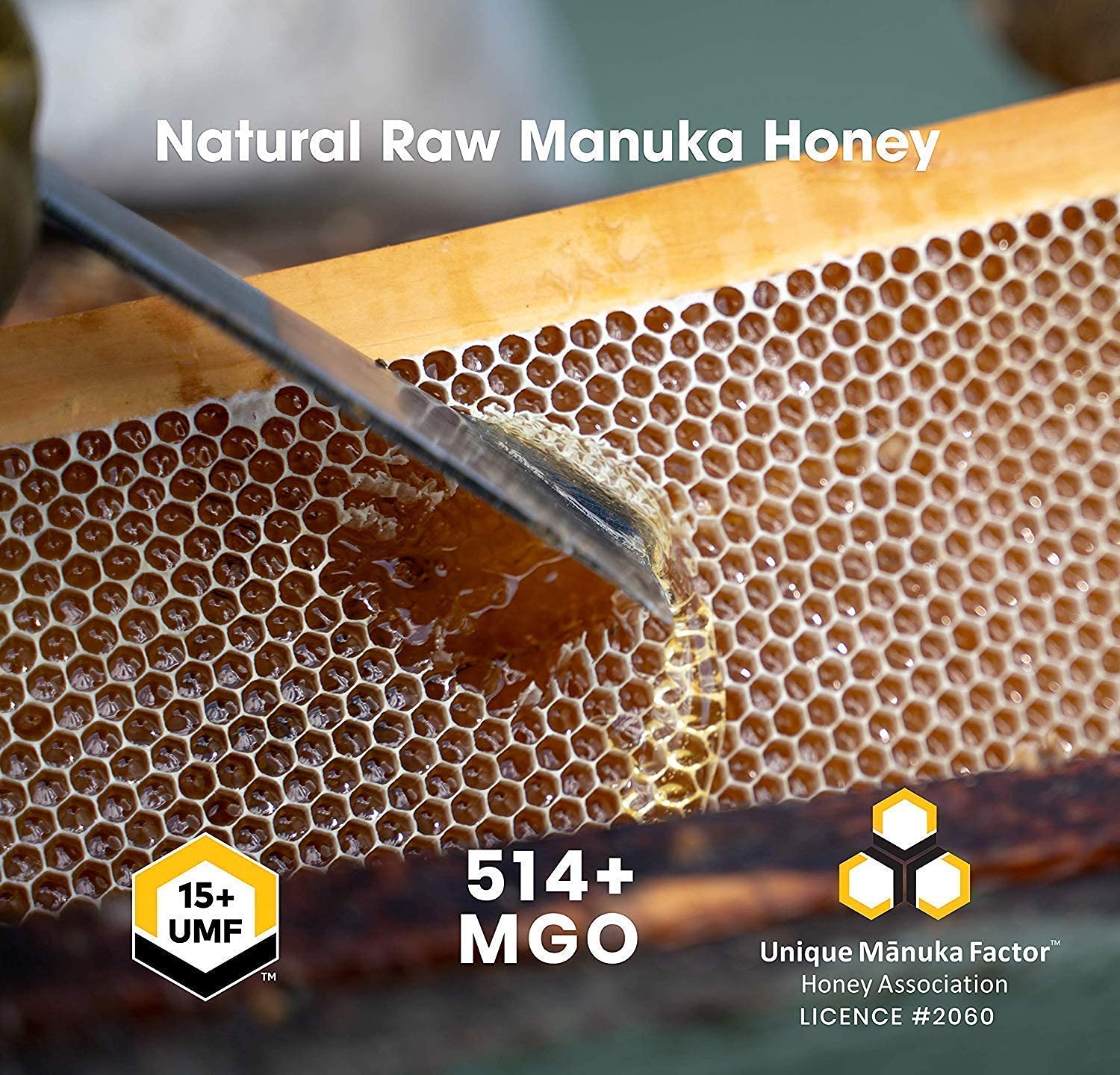 Raw Manuka Honey Special Bundle - New Zealand Honey Co. Umf 15+ / Umf 20+, Umf Certified / 8.8Oz : Grocery & Gourmet Food
