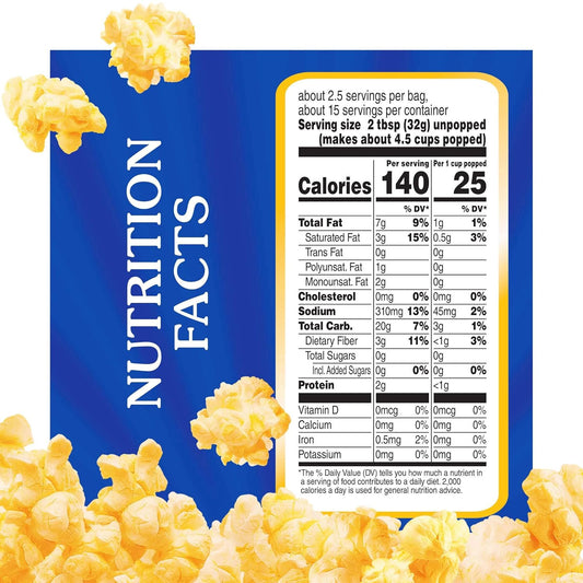 Act Ii Butter Lovers Microwave Popcorn, 6 Ct 2.75 Oz Bags