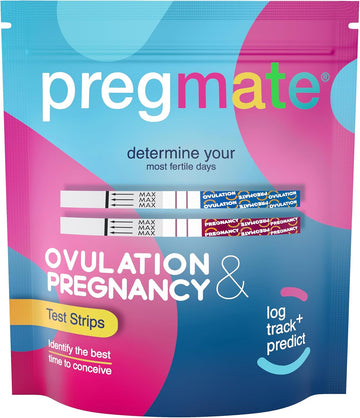 Pregmate 40 Ovulation And 10 Pregnancy Test Strips Predictor Kit