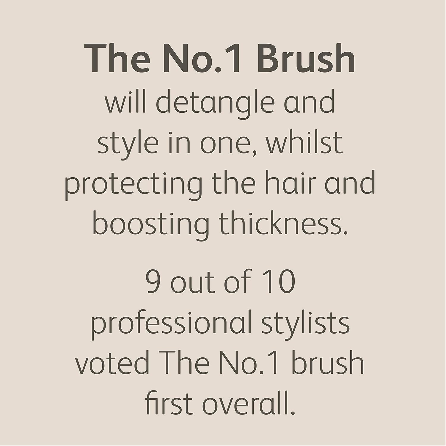 3'''More Inches No.1 Brush Small - For All Hair Types - Professional Detangling and Styling Brush - Boosts Hair Thickness & Volume - Japanese Nylon - Hair Care by Michael Van Clarke : Amazon.co.uk: Beauty