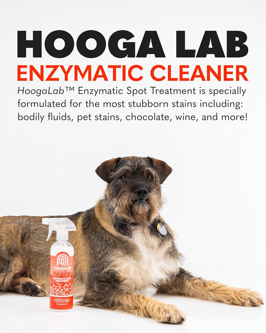 16Oz Enzymatic Spot Treatment - Powerful Stain Remover For Tough Messes | Pet Cleaner, Elimate Organic Stains, Odors, And Residues From Carpet, Upholstery, And Fabrics! (2 Pack)
