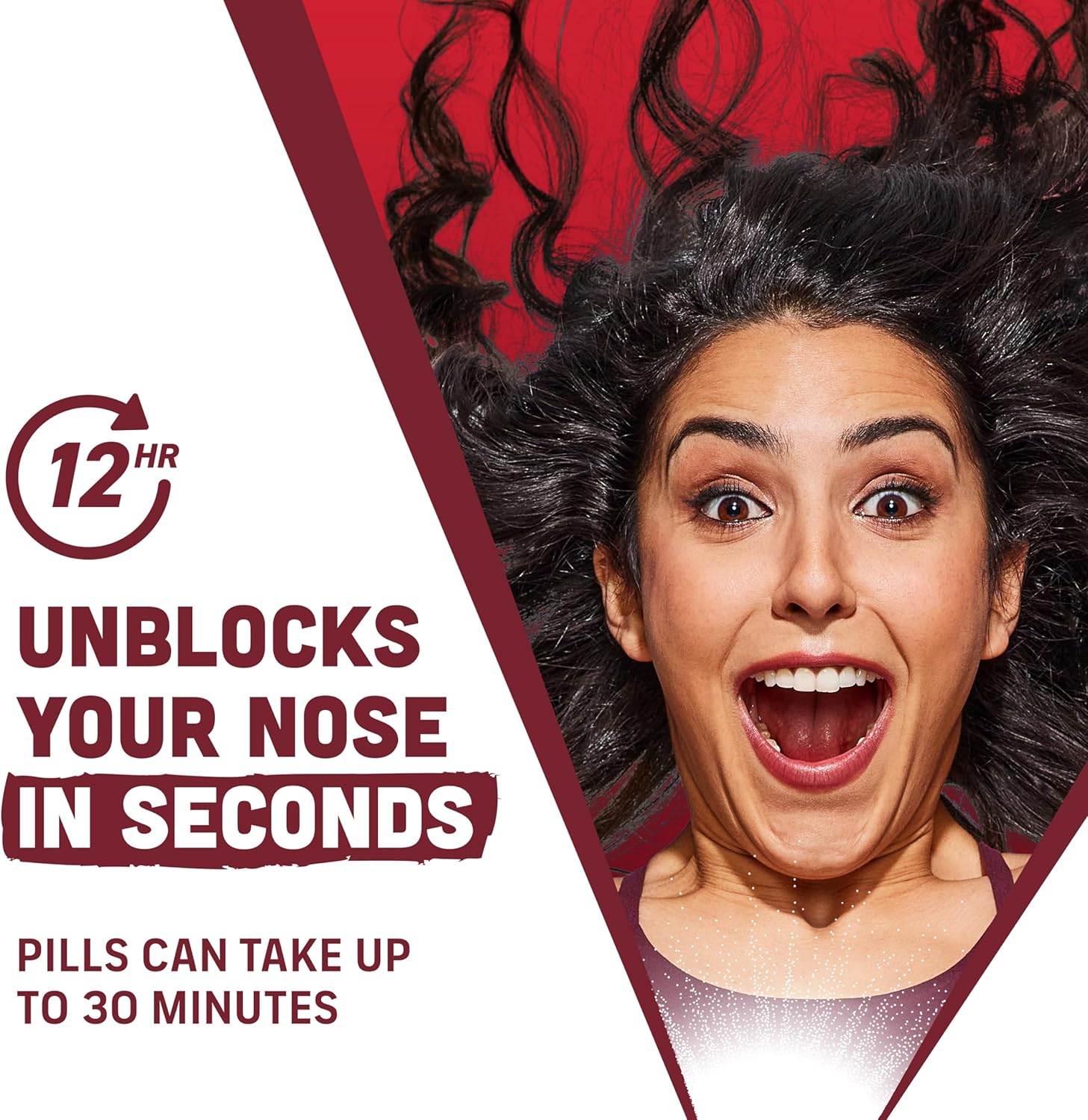 Afrin Original Nasal Spray (Old Version), 0.5 Fl Oz : Health & Household