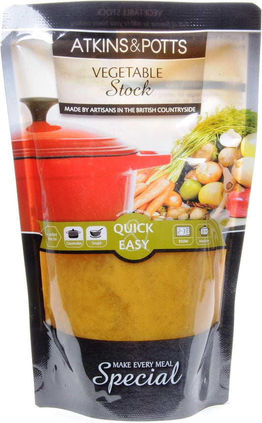 Atkins & Potts Range (Vegetable Stock 2 X 350G)