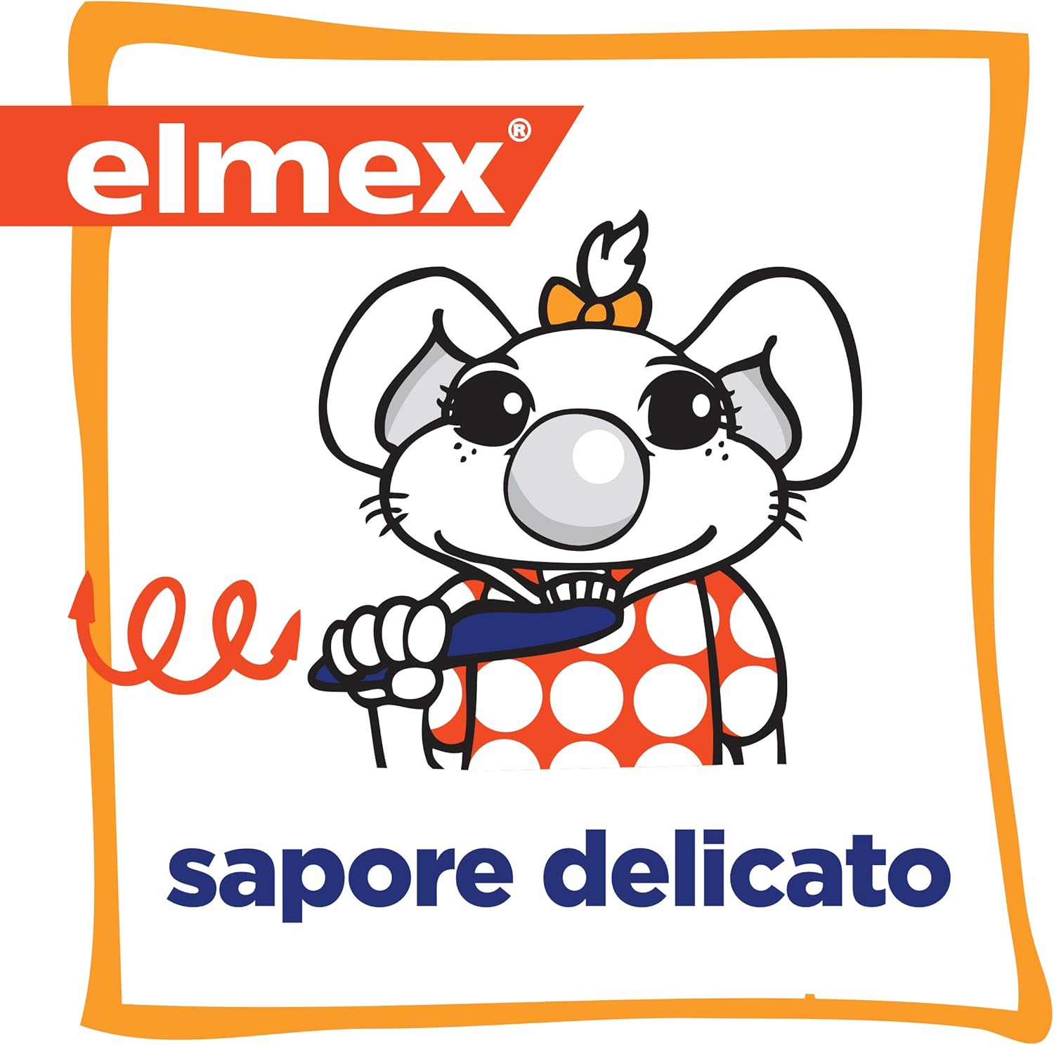 Elmex Bimbi - Dentifricio Bimbi 0-6 Anni Protezione Carie Denti Da Latte, 50Ml