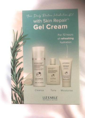 Liz Earle Your Daily Routine Introduction Kit With Skin Repair Gel Cream