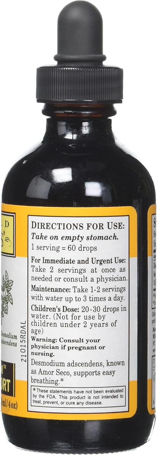 Whole World Botanicals Royal Allergy & Lung Double Strength, 4 Oz : Health & Household
