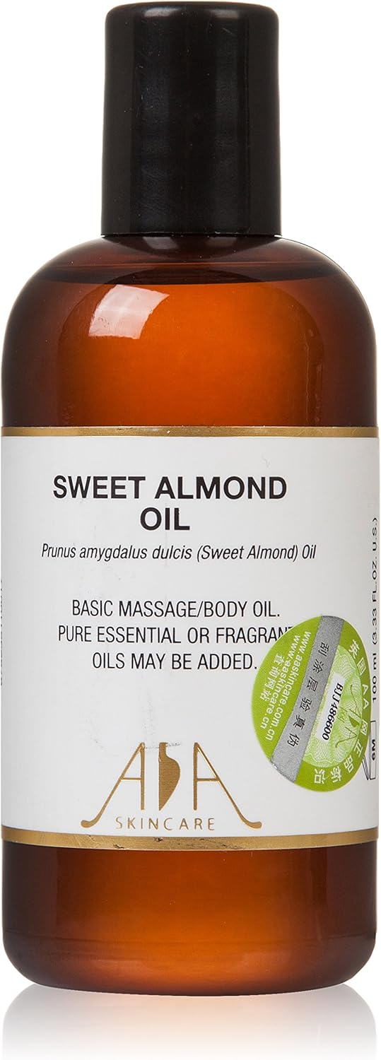 Amphora Aromatics Sweet Almond Oil 100ml - Glass : Amazon.co.uk: Health & Personal Care