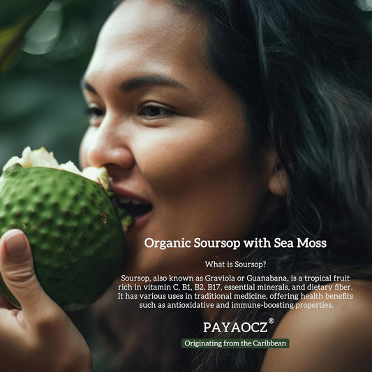 (1 Pack) Soursop Liquid Drops Plus Sea Moss Extract, Graviola Bitters Liquid Extract For Cell Support & Regeneration, Immune Boost, Liver And Sleep, Soursop Oil Herbal Goodness, 1 Fl Oz