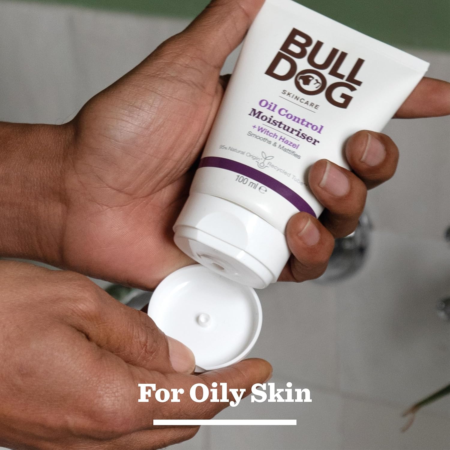 Bulldog Skincare Oil Control Moisturiser 100ml - Moisturiser for Men - For Oily Skin : Amazon.co.uk: Beauty