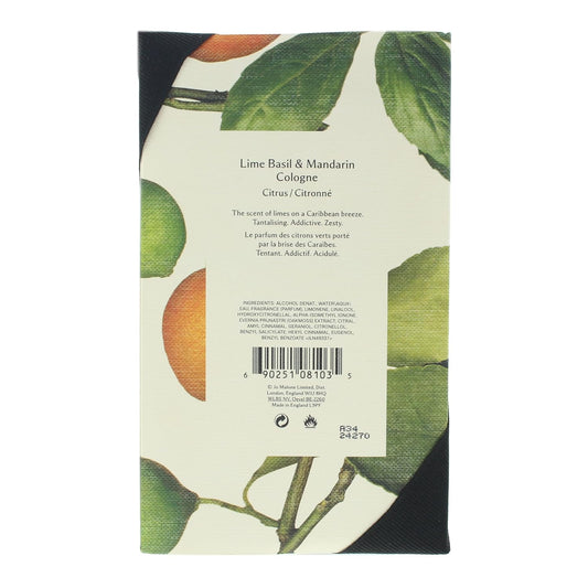 Jo Malone Lime Basil Mandarin By Jo Malone For Unisex - 3.4 Oz Cologne Spray ( Pack May Vary )