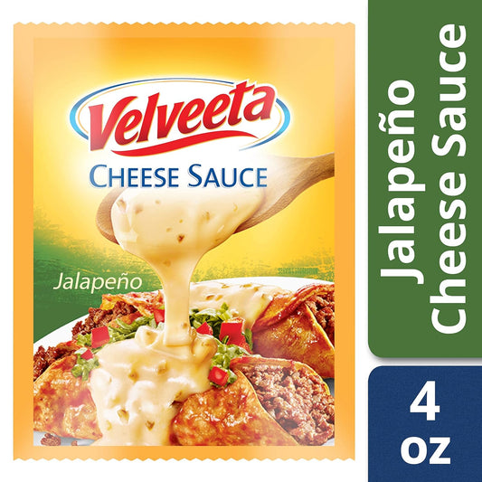 Velveeta Jalapeno Cheese Sauce (4 Oz Pouch)