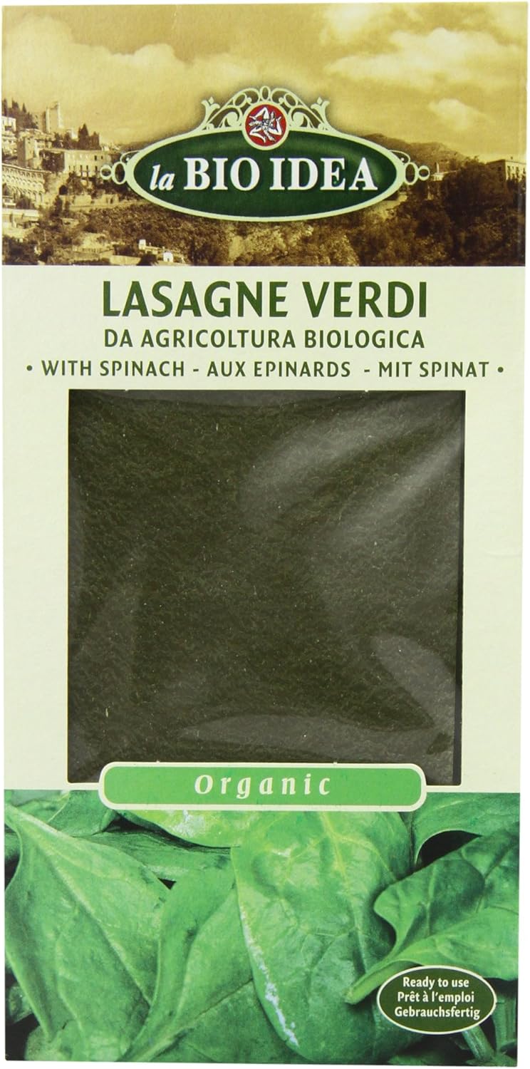 La Bioidea Organic Lasagne Verde 250 G (Pack Of 12)