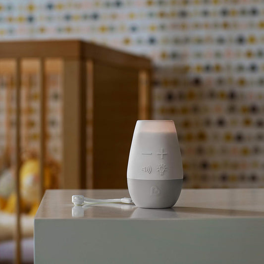 MunchkinĀ® Shhhā¦ā¢ Portable Baby Sleep Soother White Noise Sound Machine And Night Light